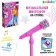 Microphone "You are a star", height 80 cm, pink color