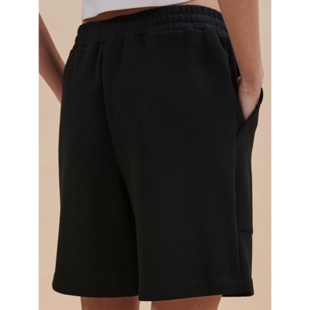 Women's shorts, size l, black color-2