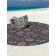 Pareo and beach rug "Eastern mood", d = 150 cm