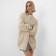 Jumper female minku: casual collection beige color, rn 50