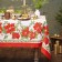 The tablecloth of the New Year's share "Festive pattern" 145*300 cm, 100% of the p/e