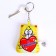 Antistress keychain "with love" 7 x 7 cm