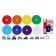 Velcro game "Learn colors", 8 cards
