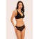 Women's bras diki, size s, black color