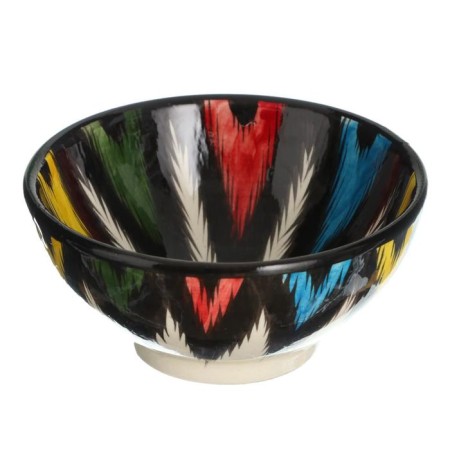 Rishtan Ceramics "Atlas" 15 cm, small, multi -colored ceramics-3