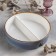 Form for baking from heat -resistant ceramics with divisions "sapphire", 1800 ml, d = 26 cm, blue color