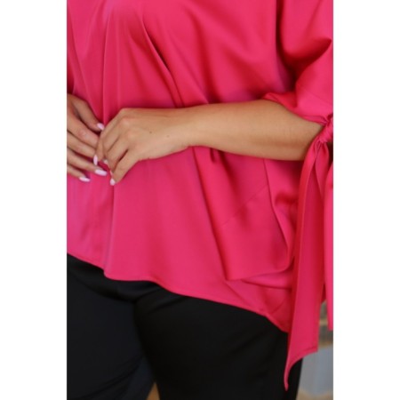 Female suit, size 48, fuchsia color-7