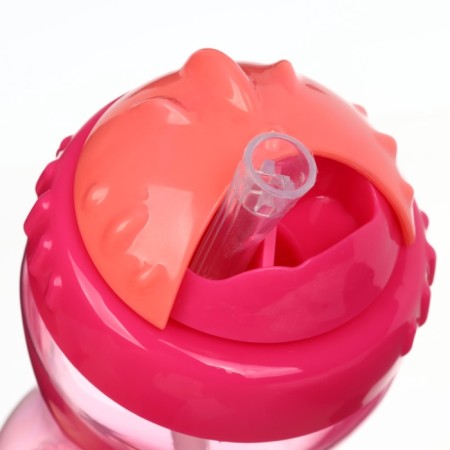 Lockpecker with silicone tube, 340 ml., Pink color-3