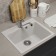 Kitchen is a kitchen of a stone Uperwood Econ UPD-408, 001, rectangular, color 001 White matte
