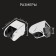 Burner for the shower watering can Zein Z102, adjustable, chrome