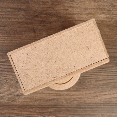 MDF decor casket 15x12x7 cm mix-3