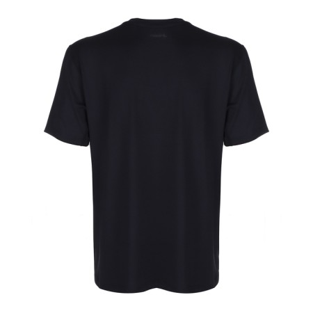 Men's T -shirt with inserts, basic, size m (48), black color-10