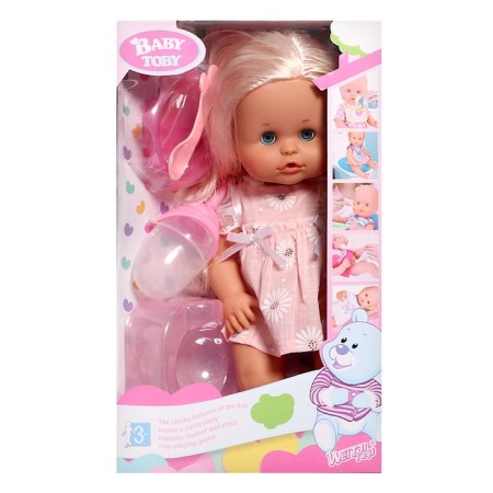 Pups functional "My baby" drinks, pisses, with accessories-9