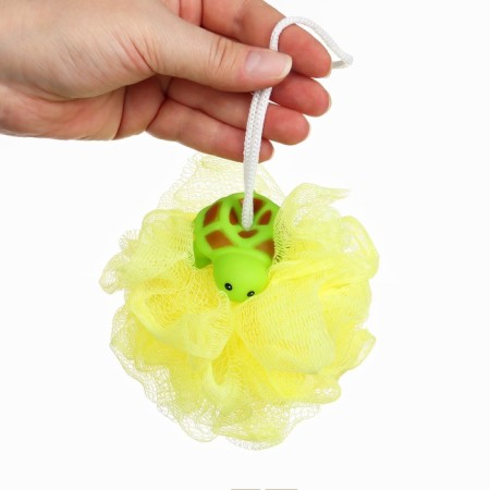 Baby washcloth for bathing, color and pattern mix-3