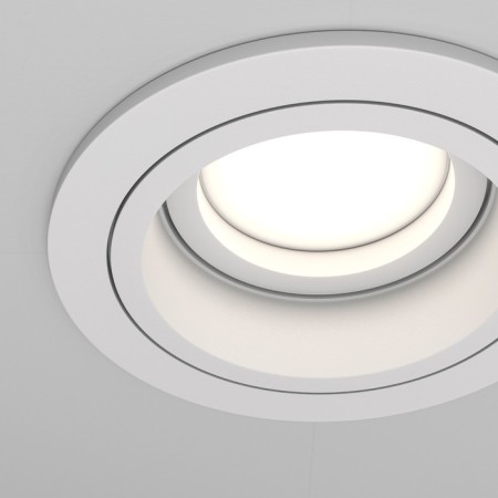 The built-in lamp Technical DL025-2-01W, 1x50W, 9.2x9.2x4 cm, GU10, white color-1
