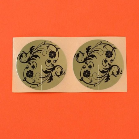Stikini, d = 46 mm, golden color-1