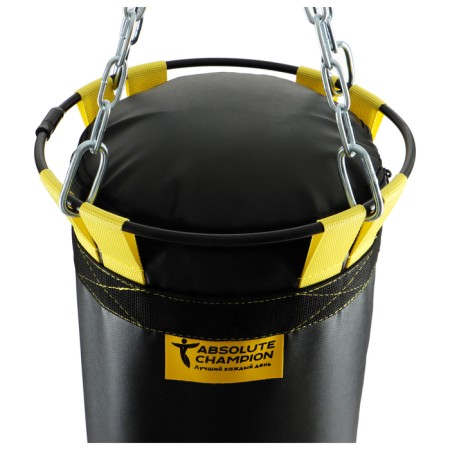 Boxing bag "Standard Plus", weight 15 kg, on metal rings/chains-1