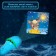 Advent Calendar "Happy New Year" with a reforricry projector and slides, 9 pieces in a set, lighting effects