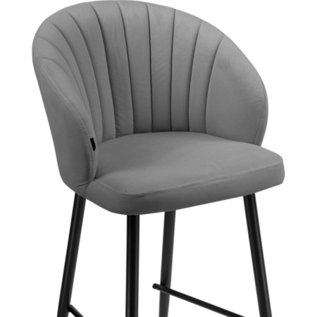 Barry Banbu Velutto 32 Metal/velor, black/gray 55x56x97 cm-4