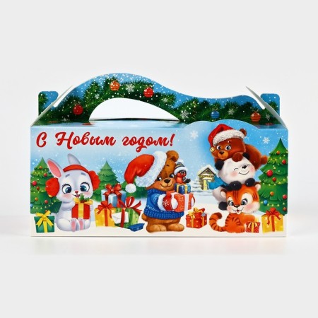 Folding box "Children's", 23 x 10 x 15 cm, new year-2