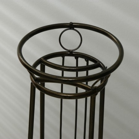 Flower stand, floor, 4 pots, d = 14 cm, bronze, "guitar"-1