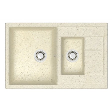 Kitchen is a kitchen from Zett Lab stone. 210/q2, 775x500x218 mm, matte, mortise, beige