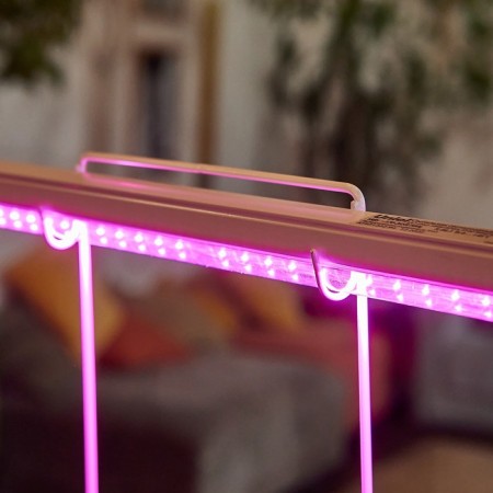 Lamp for plants LED linear, 560 mm Uniel, 18 W, Bio Led, IP40, white color-13