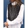 Knitted children's vests Amarobaby Mesh, height 140 cm, black color