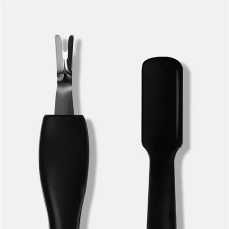 Trimmer-poker, 12 cm, Soft Touch coating, black color-6