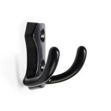 Hook furniture tundra TKD007, two -rod, black color