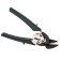 Scissors Kraftool Compact, on metal, left cut, reinforced, 190 mm