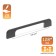 Cappio RSC023, aluminum, m/o 128 mm, black color, black