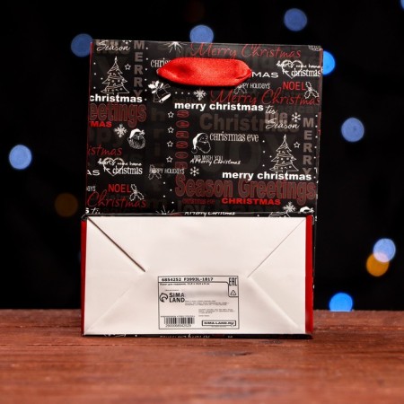 Laminated Packet "Merry Christmas" 11.5 x 14.5 x 6 cm-1