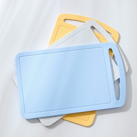 Set of cutting boards, 34x24 cm on a stand, 3 pcs, color mix-4