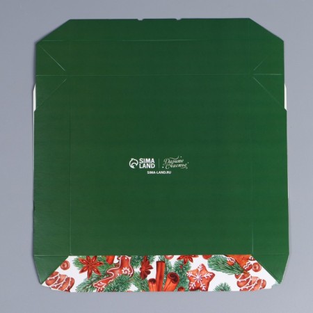 Folding box "Sweet New Year", 20 x 20 x 4 cm, New Year-4