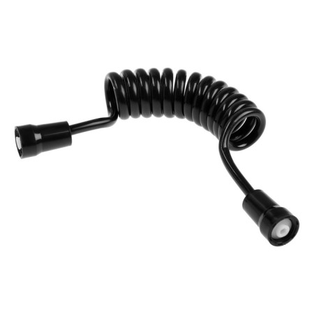 Shower hose Zein Z52PS, for a hygienic shower, 25-150 cm, layer. nuts and sleeve, black 975496-4