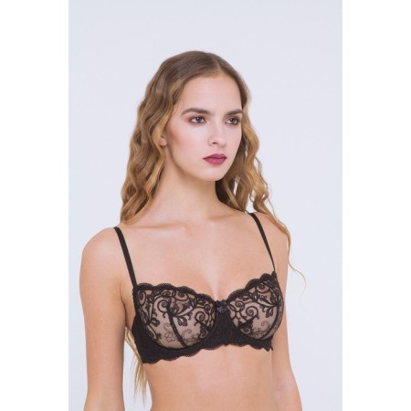Lengy bra, size 90d, color black openwork-1