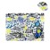 Gluebring table for pvc creativity (folding), 700 x 500 mm, 130 μm, Phoenix "Graffiti"