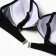 Separate female swimsuit, black color, size 44