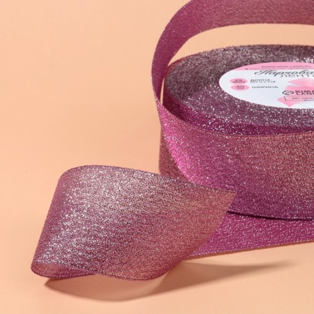 Boydovy tape, 40 mm, 23 ± 1 m, lilac color No. 021-2