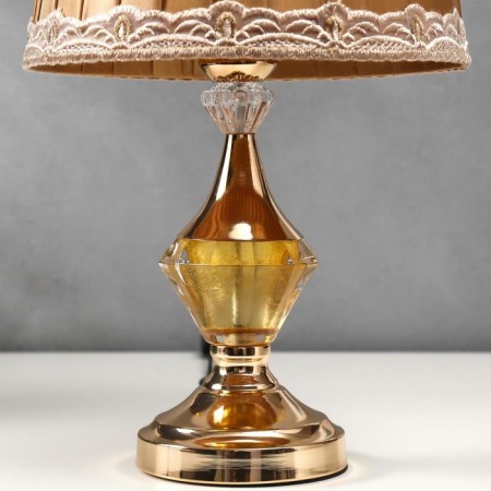 Highway lamp 16140/1 E27+LED lighting 40W gold 25x25x42 cm Risalux-4