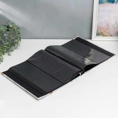 Photo album for 500 photos 10x15 cm "animals" black sheets 5x35x36 cm-2