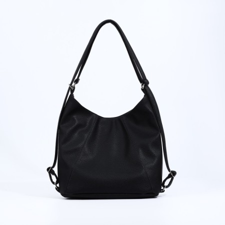 Bag Women's bag with zipper, black color