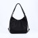 Bag Women's bag with zipper, black color