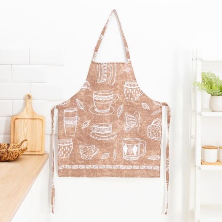 Apron "Dolyana" Cup of TeA 60x65cm, 100% cotton, 164 g/m2