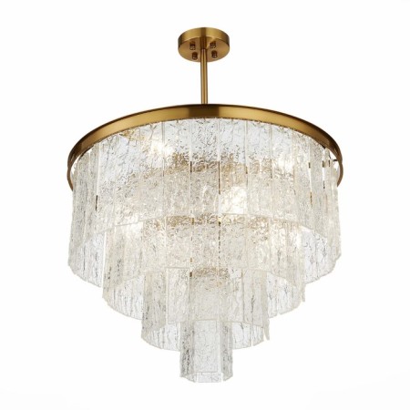 Ceiling Ceiling ST LUCE. SL1230.302.08. Stabia. 8x60 watts, E14, 60x60x75 cm, brass color-4