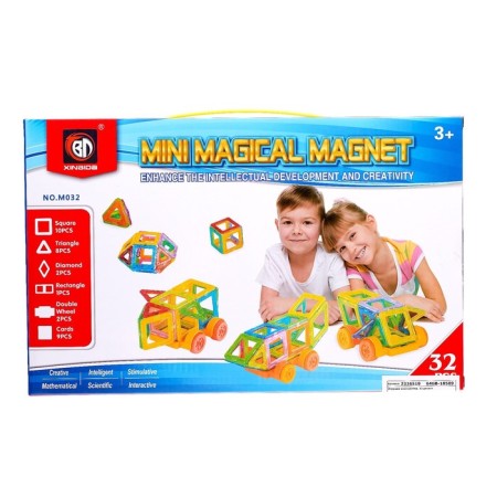 Magnetic designer "Mini Magic Magnet", 32 details-12