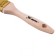 Brush flat MTX 83218, Golden, artificial bristles, wooden pen, 1.5 "