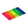 Bookmarks with adhesive edge plastic 12x45 mm, Erichkrause "Neon", 125 sheets 5 colors