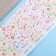 Stickers in the roll "Flowers", 150 pcs, 10 x 4 cm